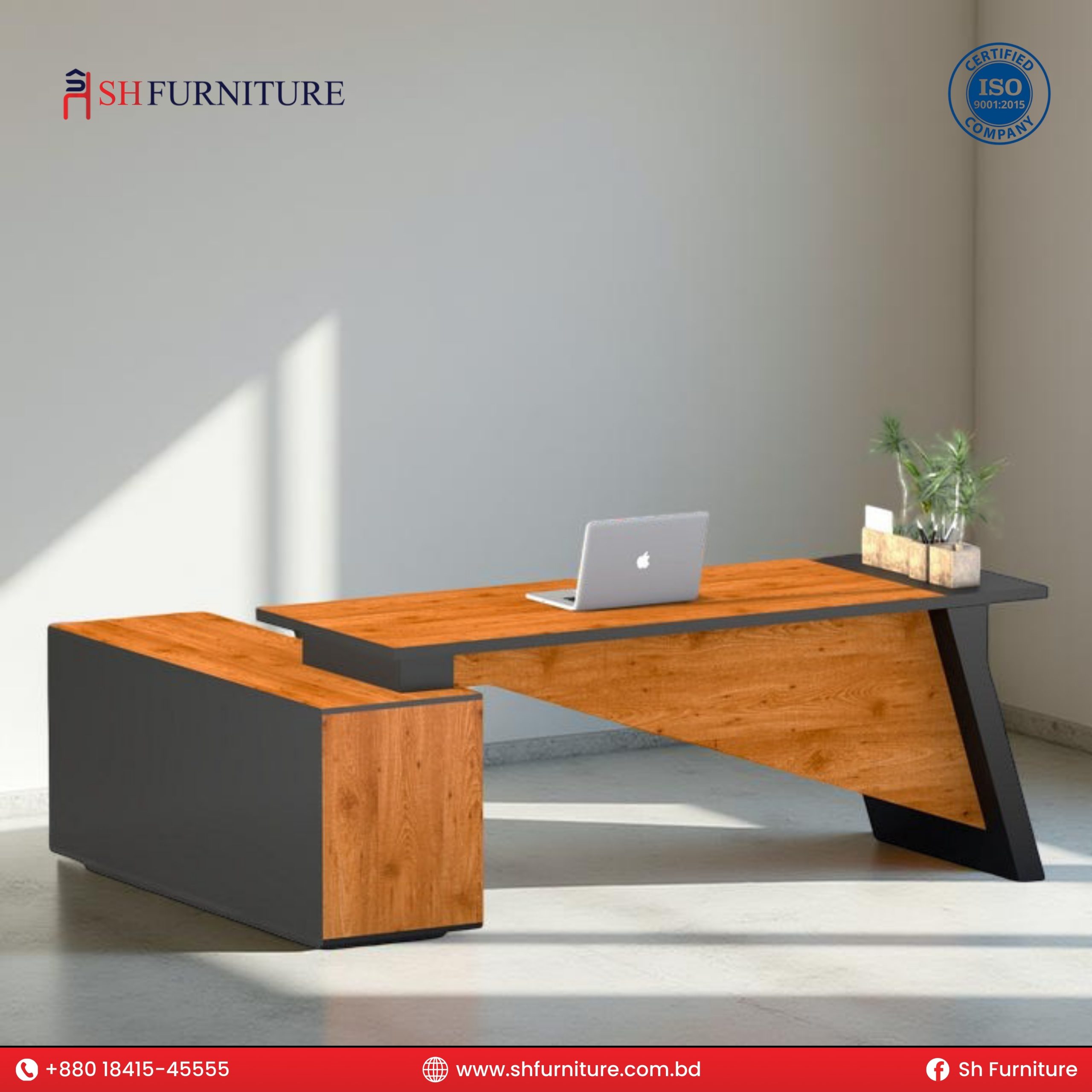 SH FURNITURE – Zenith Director Desk