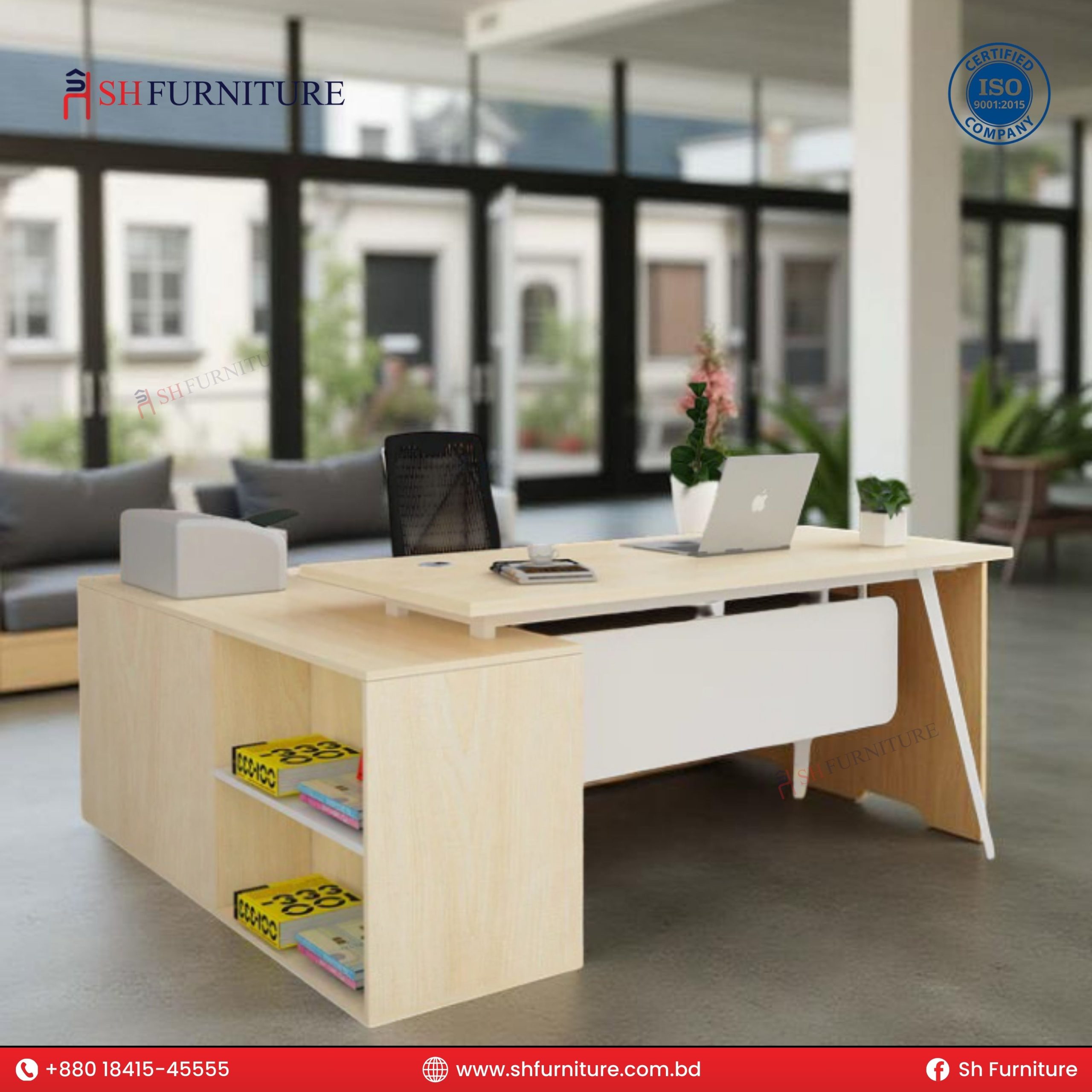 SH Furniture – Zenith Executive Desk