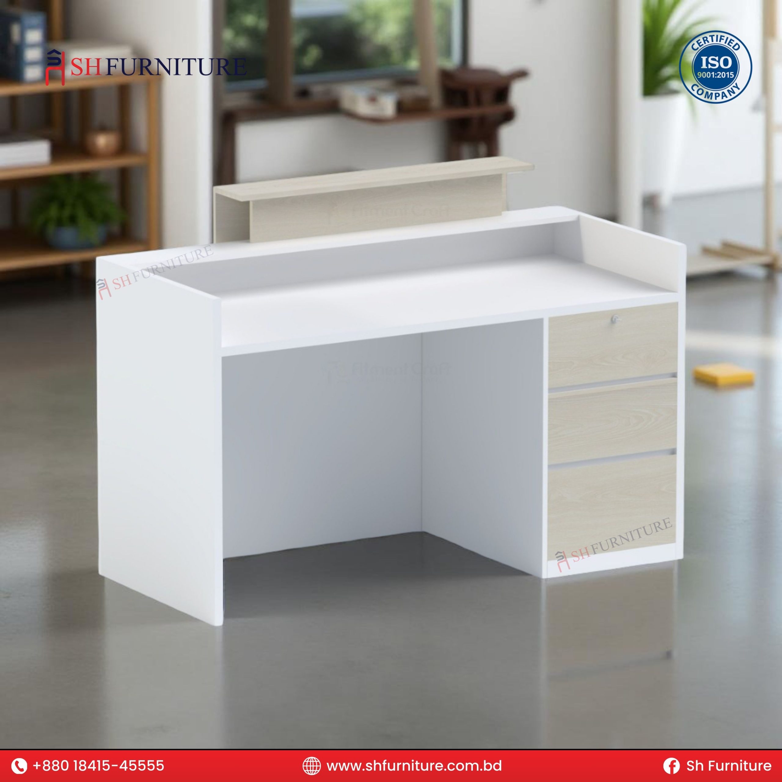 SH Furniture – Prestige Reception Desk - Image 2