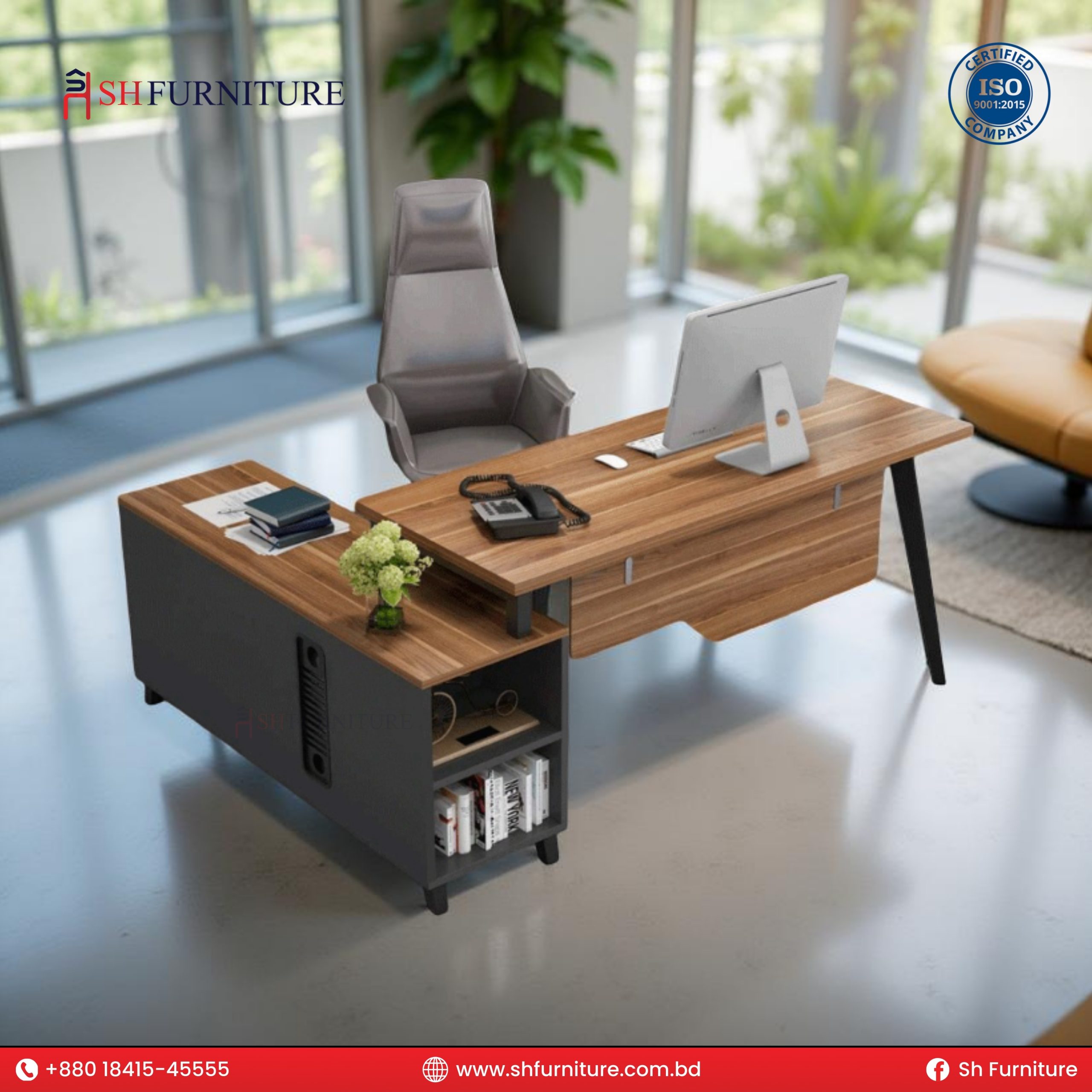 SH FURNITURE – Astra Office Desk - Image 2