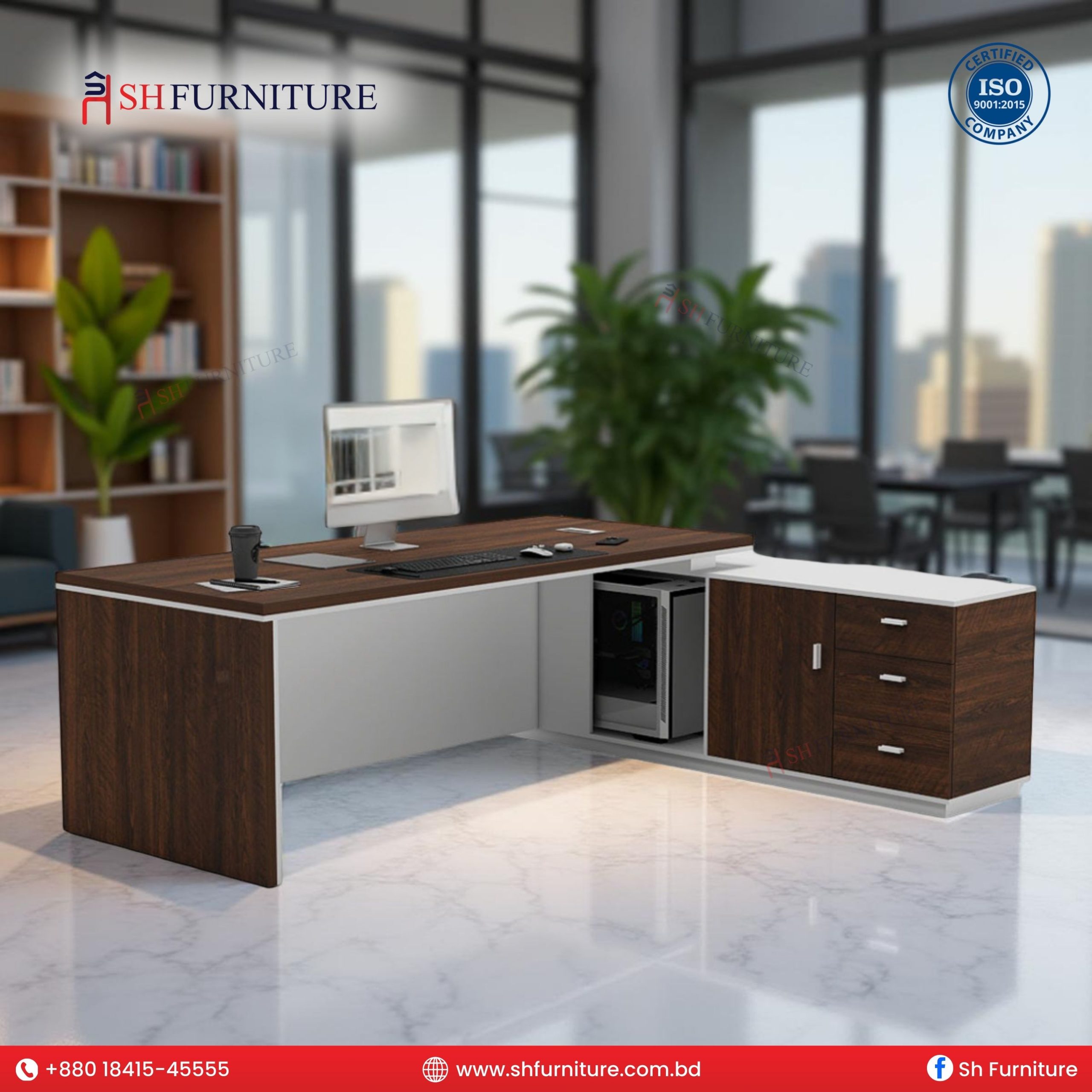 SH Furniture – ImperialEdge Boss Table - Image 5