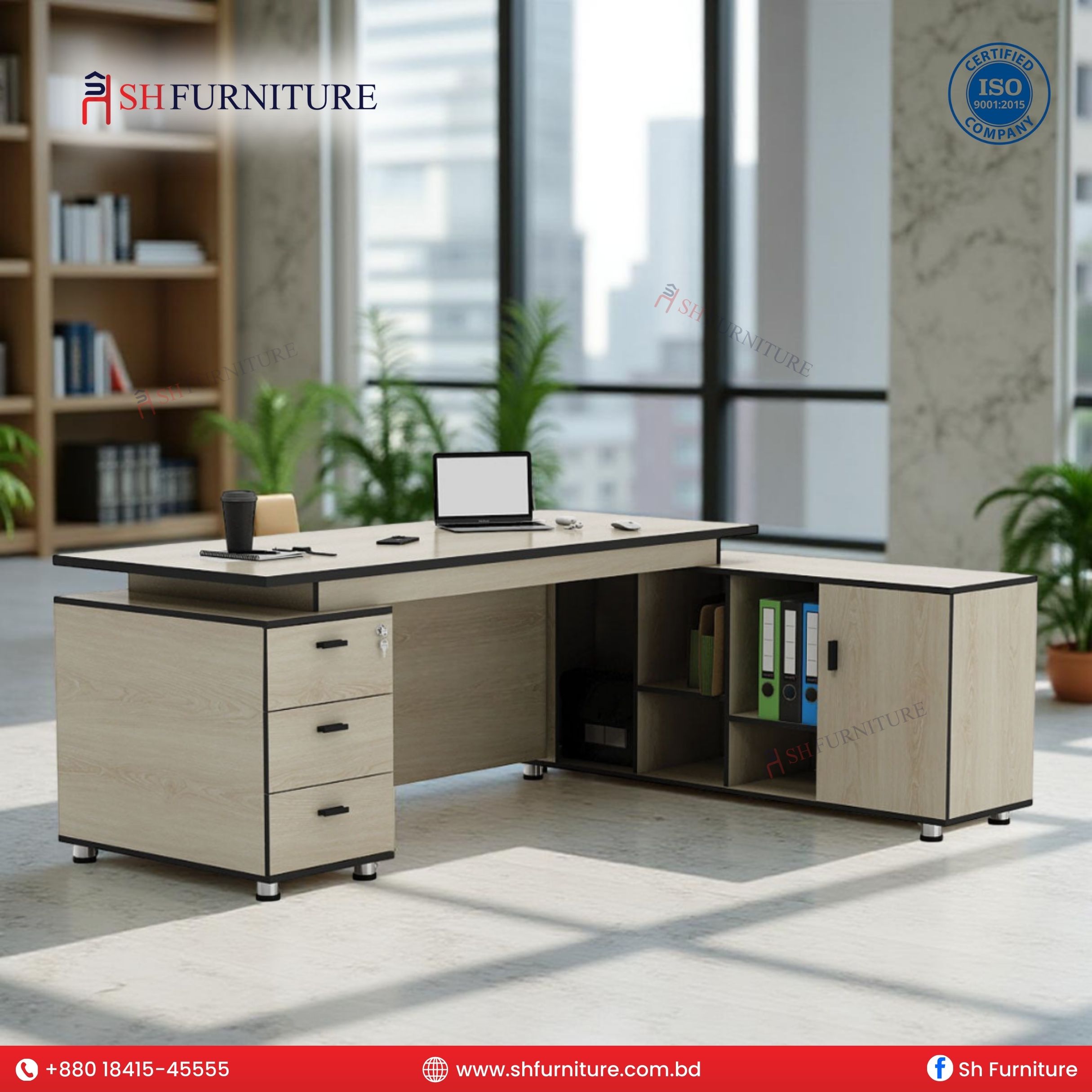 SH Furniture – AzureVista Boss Table - Image 5