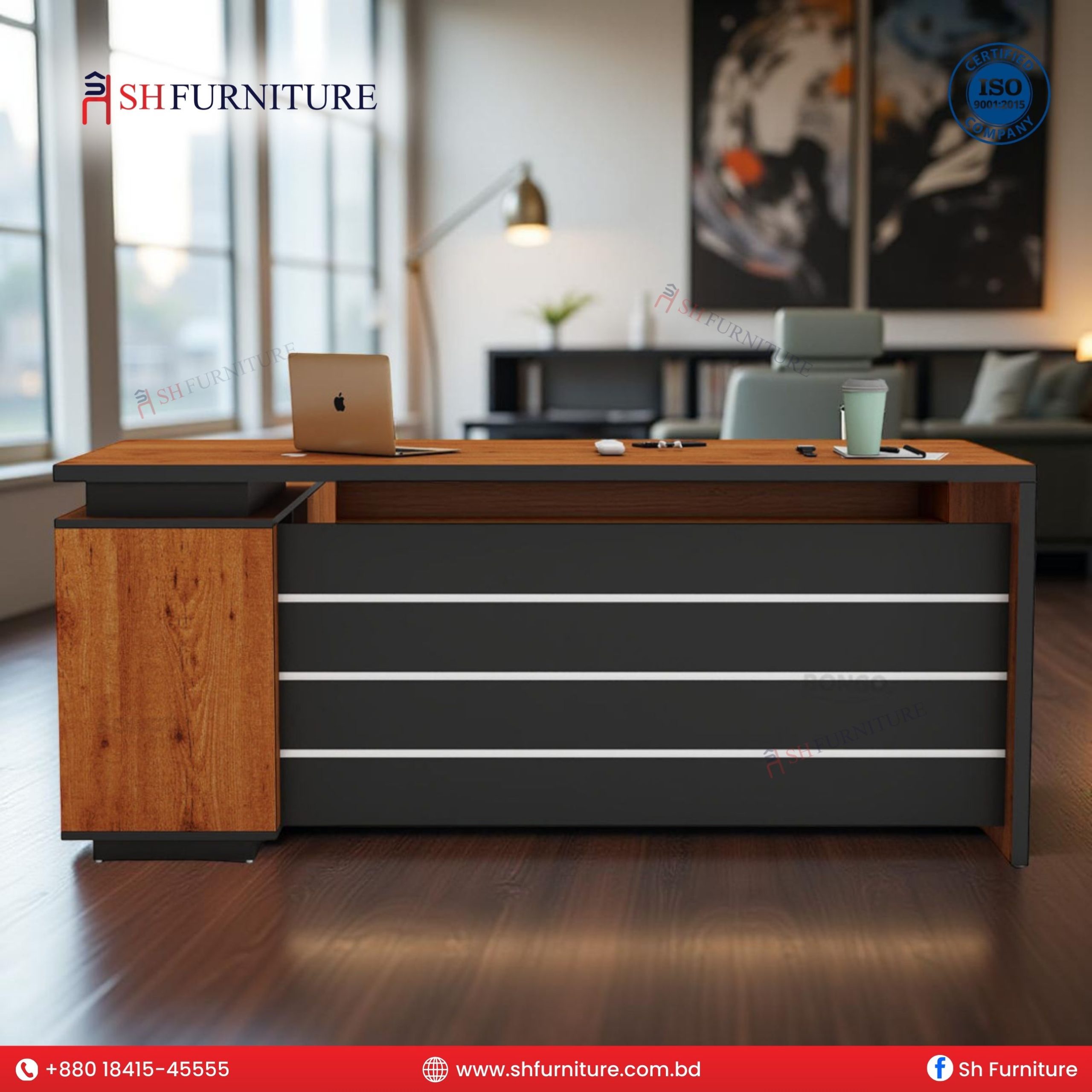 SH Furniture – ApexNova CEO Desk - Image 3