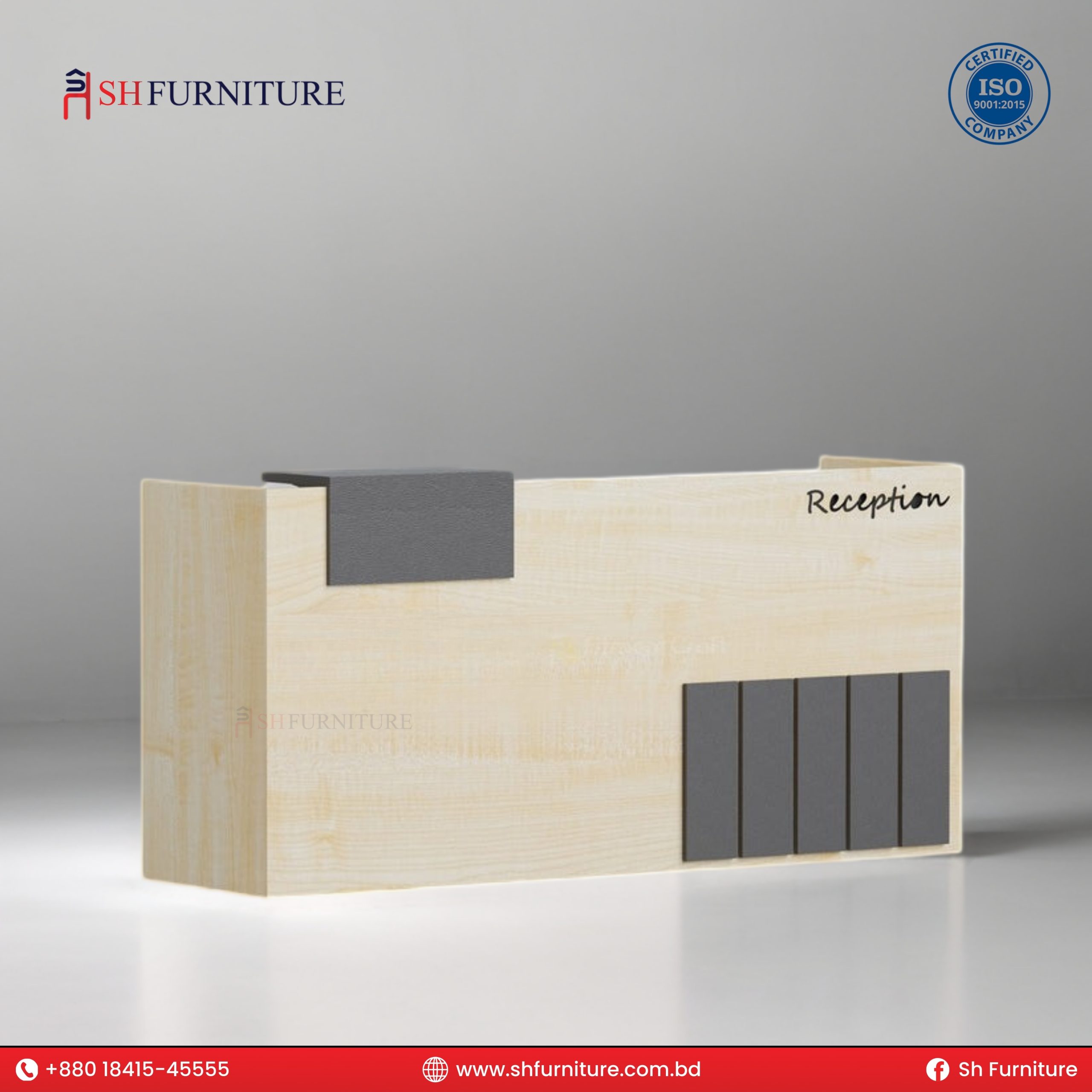 SH Furniture – Compact Reception Desk