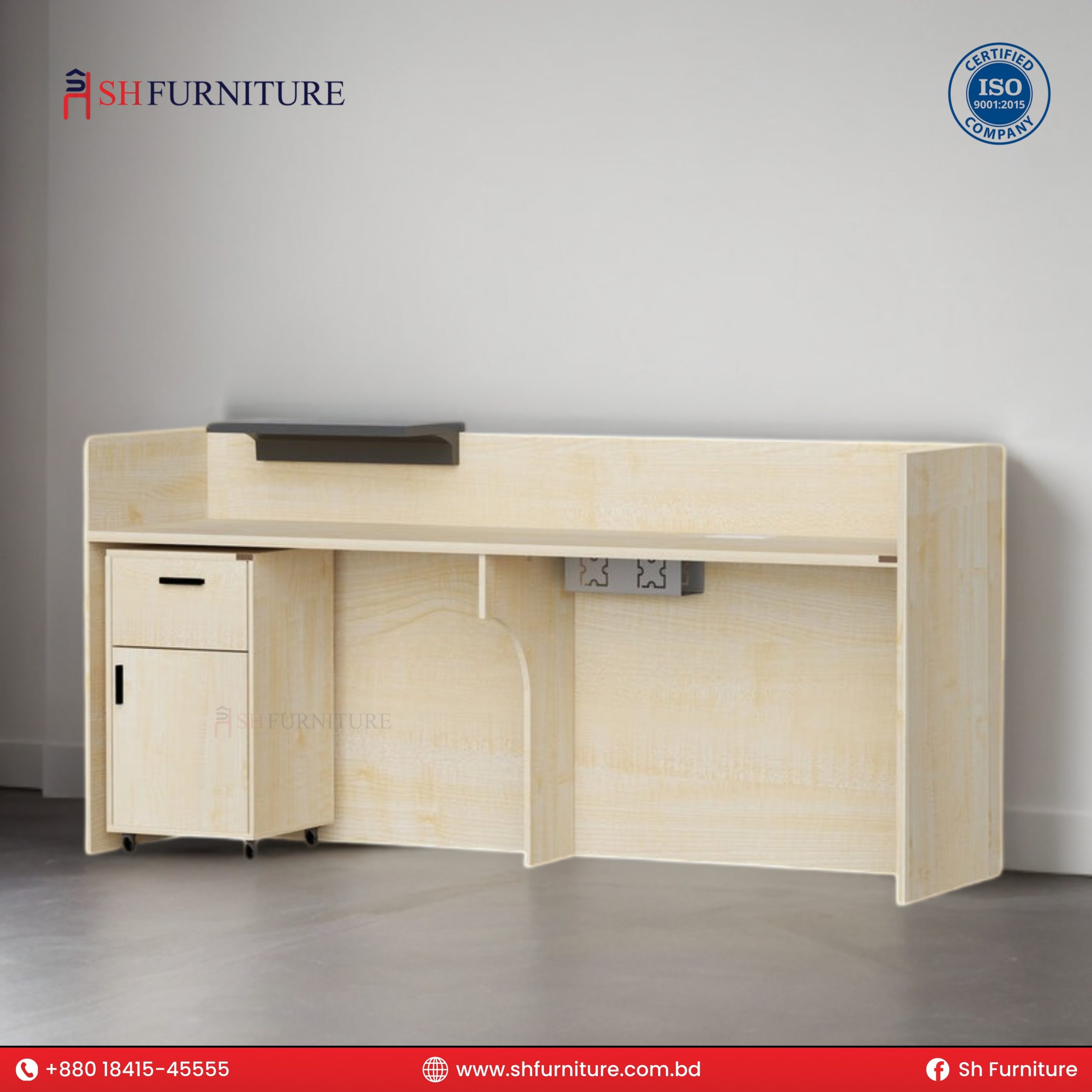 SH Furniture – Compact Reception Desk - Image 2