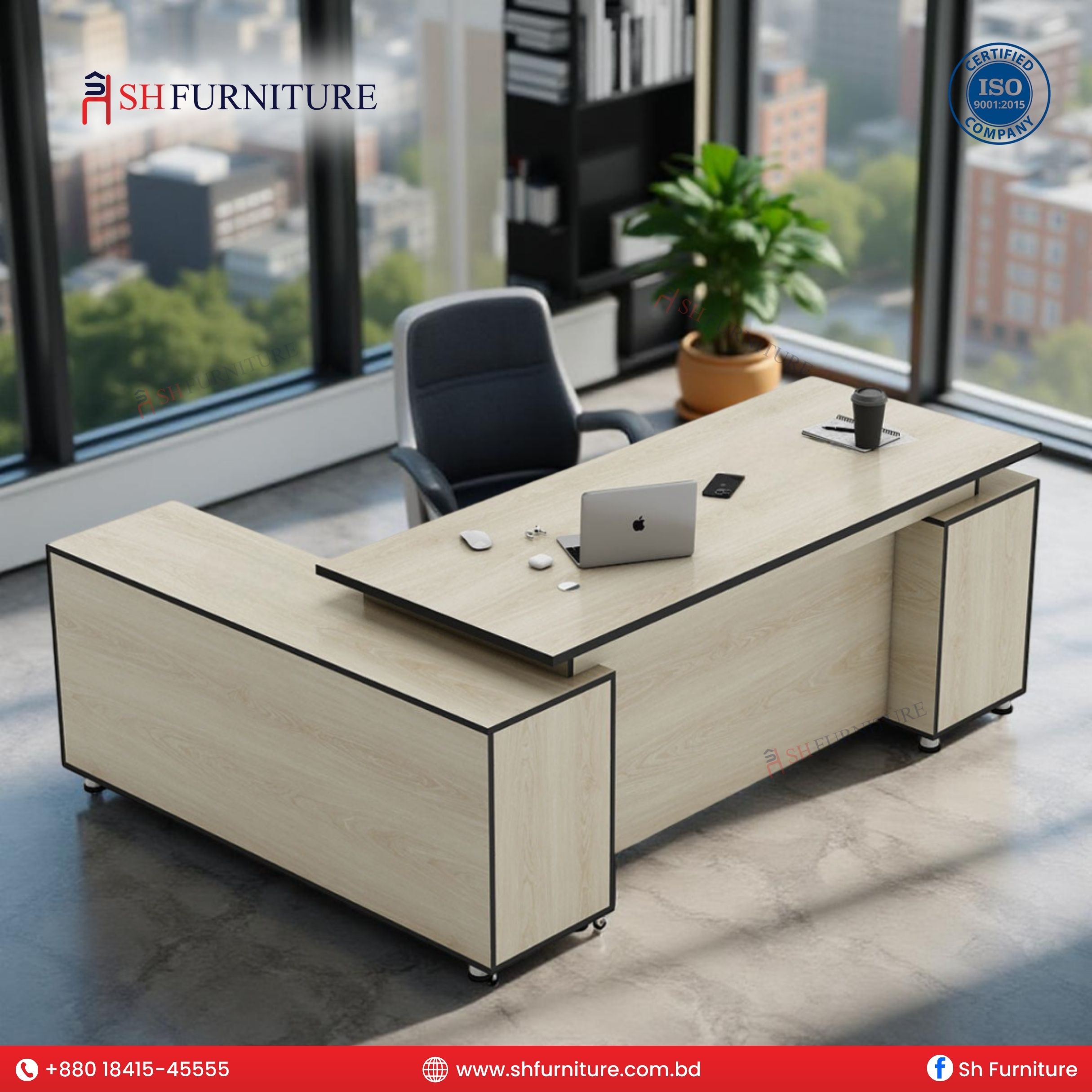 SH Furniture – AzureVista Boss Table