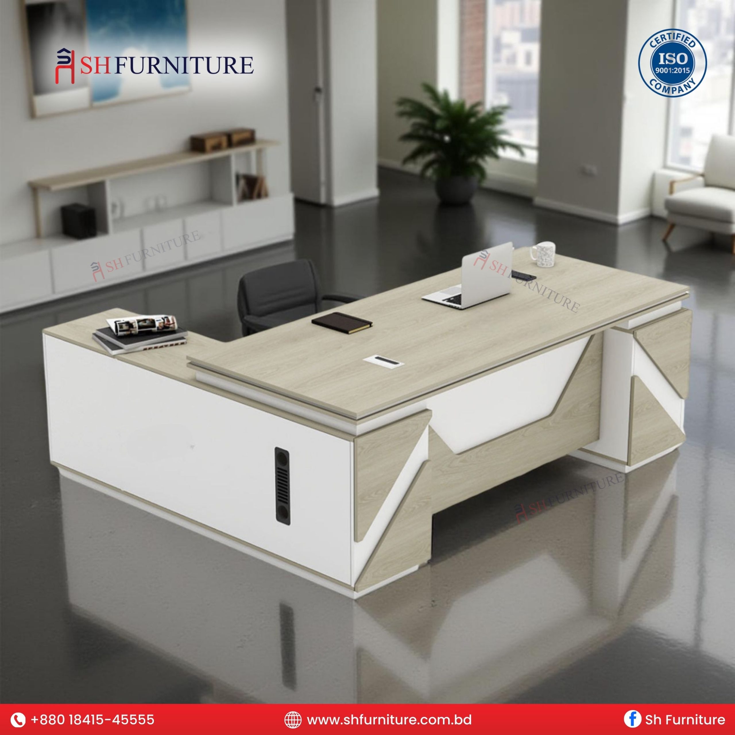 SH Furniture – CrownVista Boss Table - Image 3