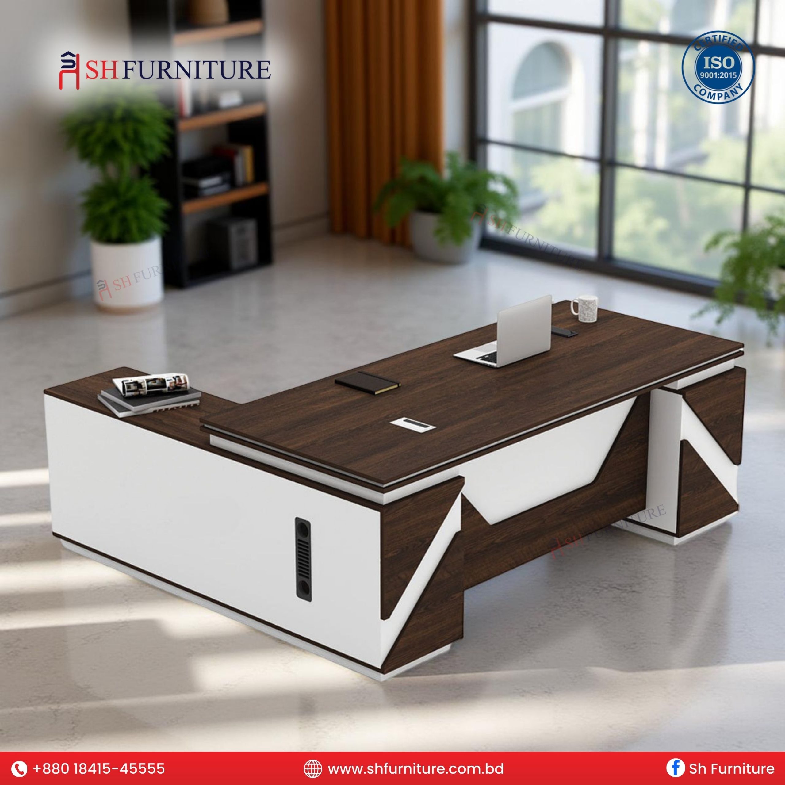 SH Furniture – CrownVista Boss Table