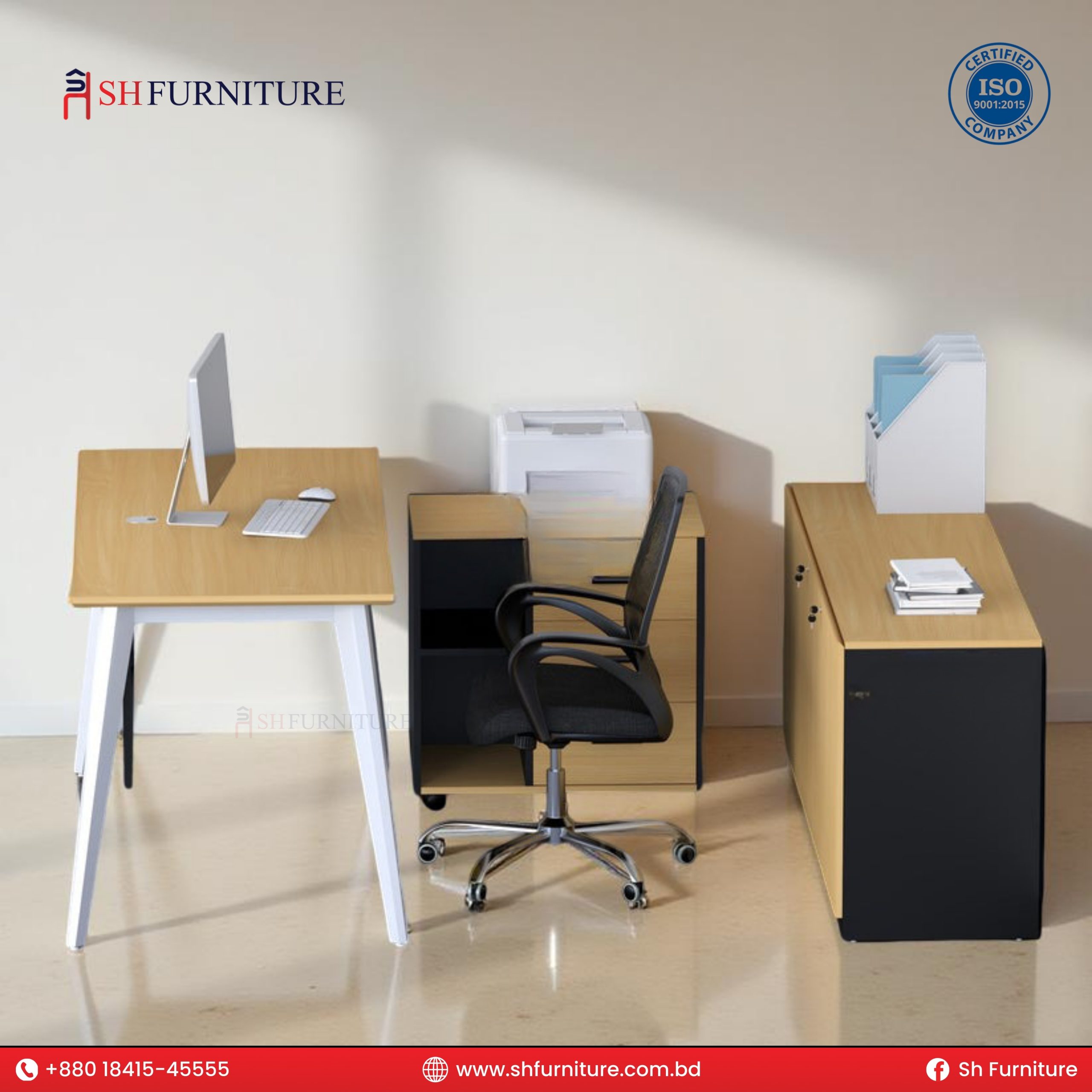 SH Furniture – Executive Workstation Set