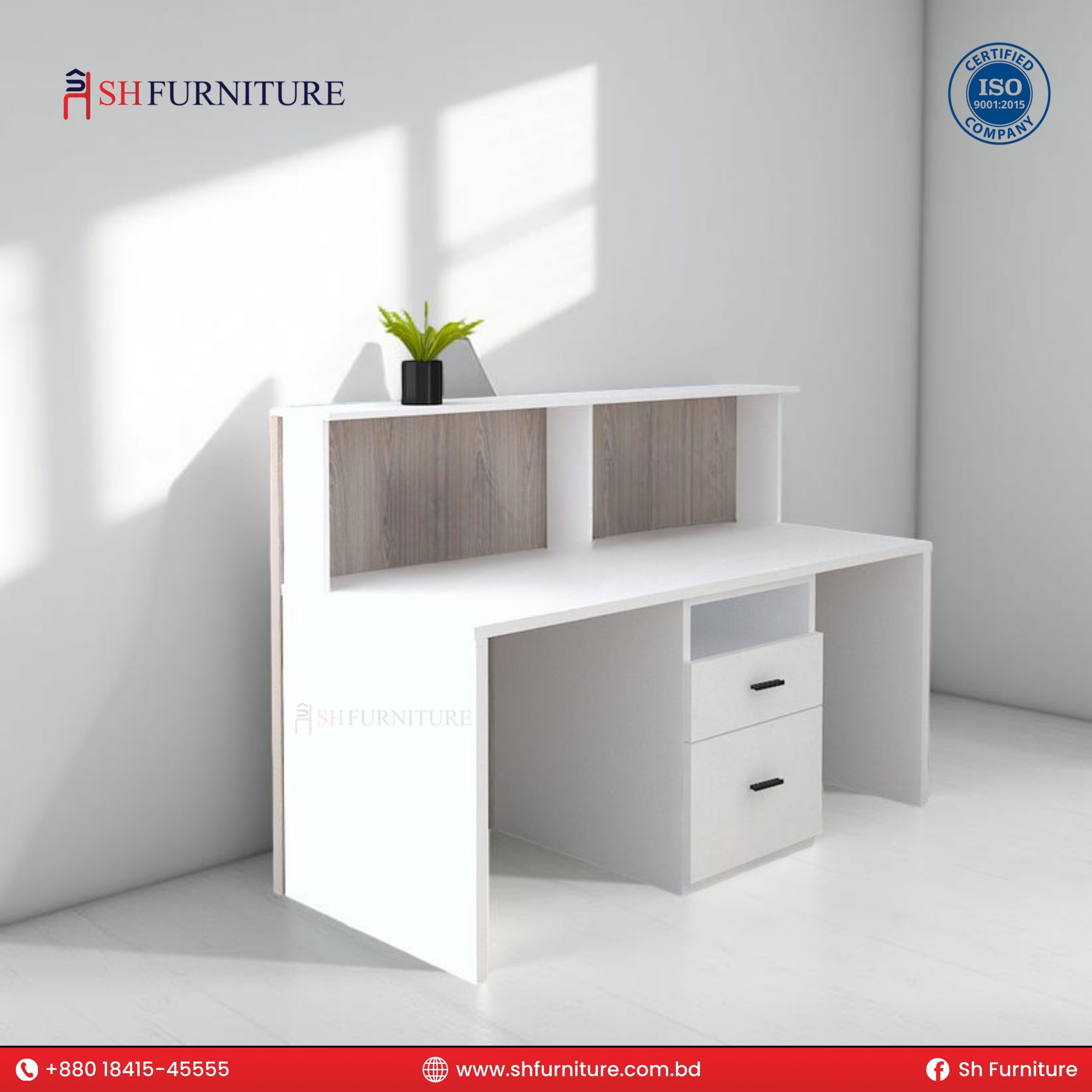 SH Furniture – Modern Reception Desk - Image 2