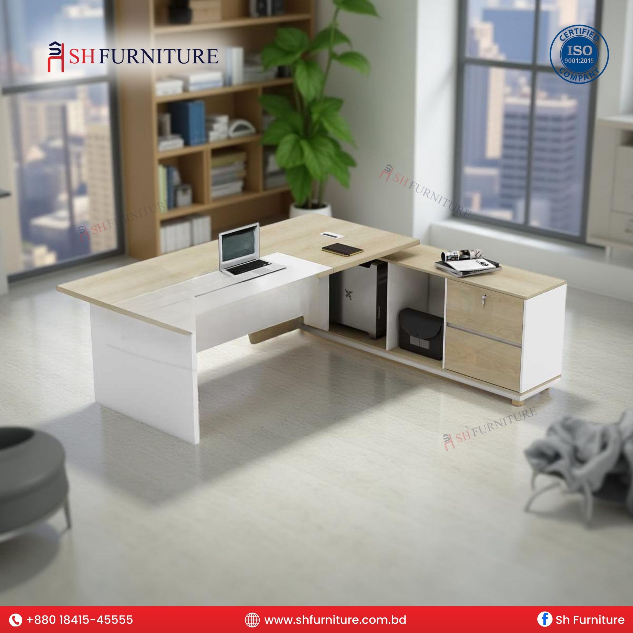 SH Furniture – ImperialEdge Boss Table - Image 2