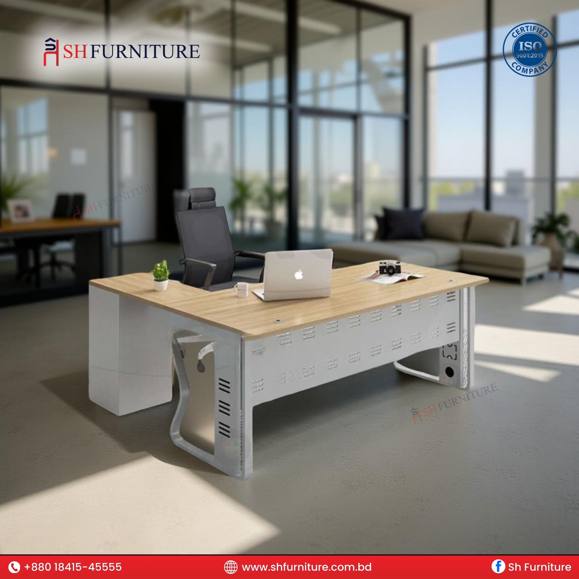 SH Furniture – PrestigePro Executive Desk