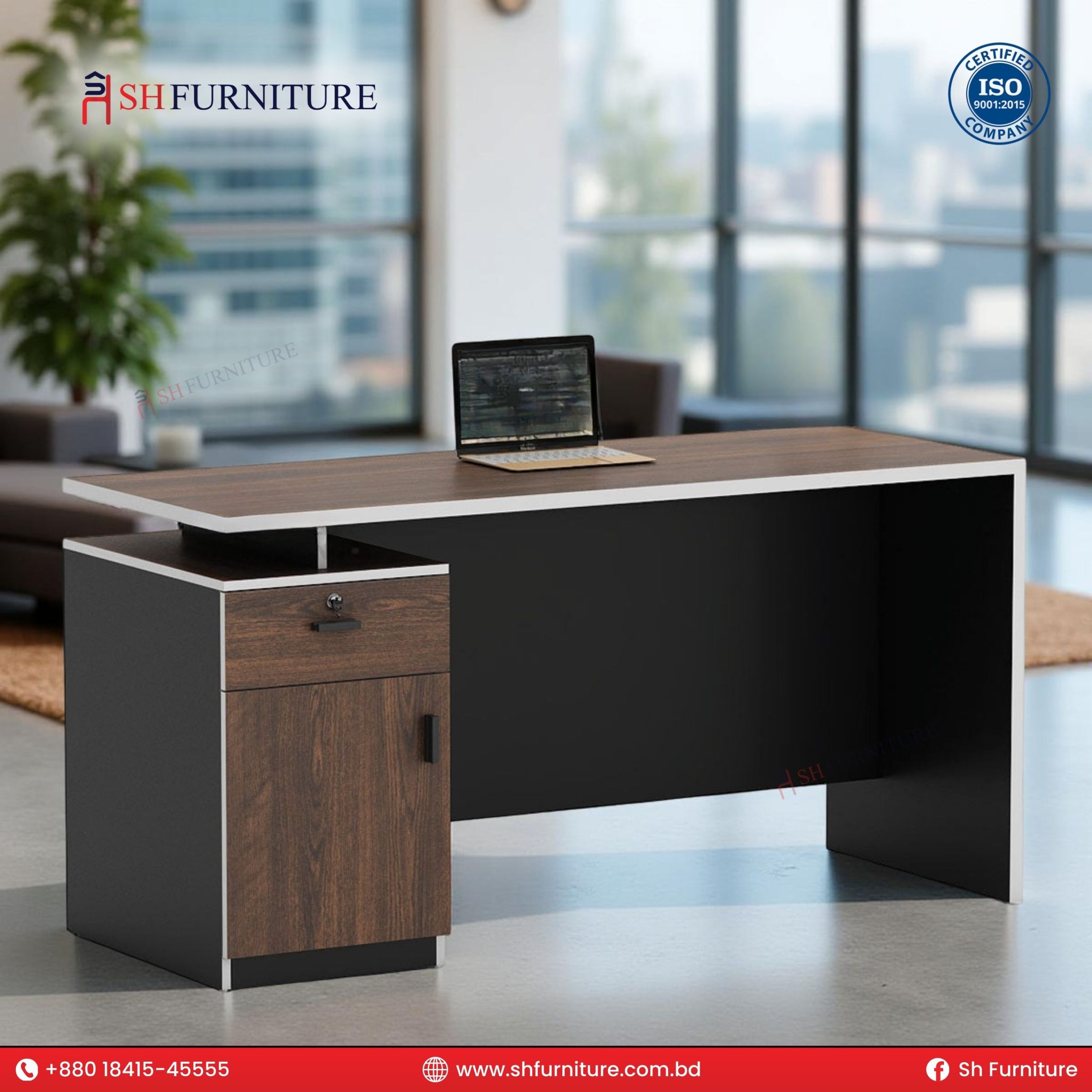 SH Furniture – ApexPro Executive Desk - Image 2