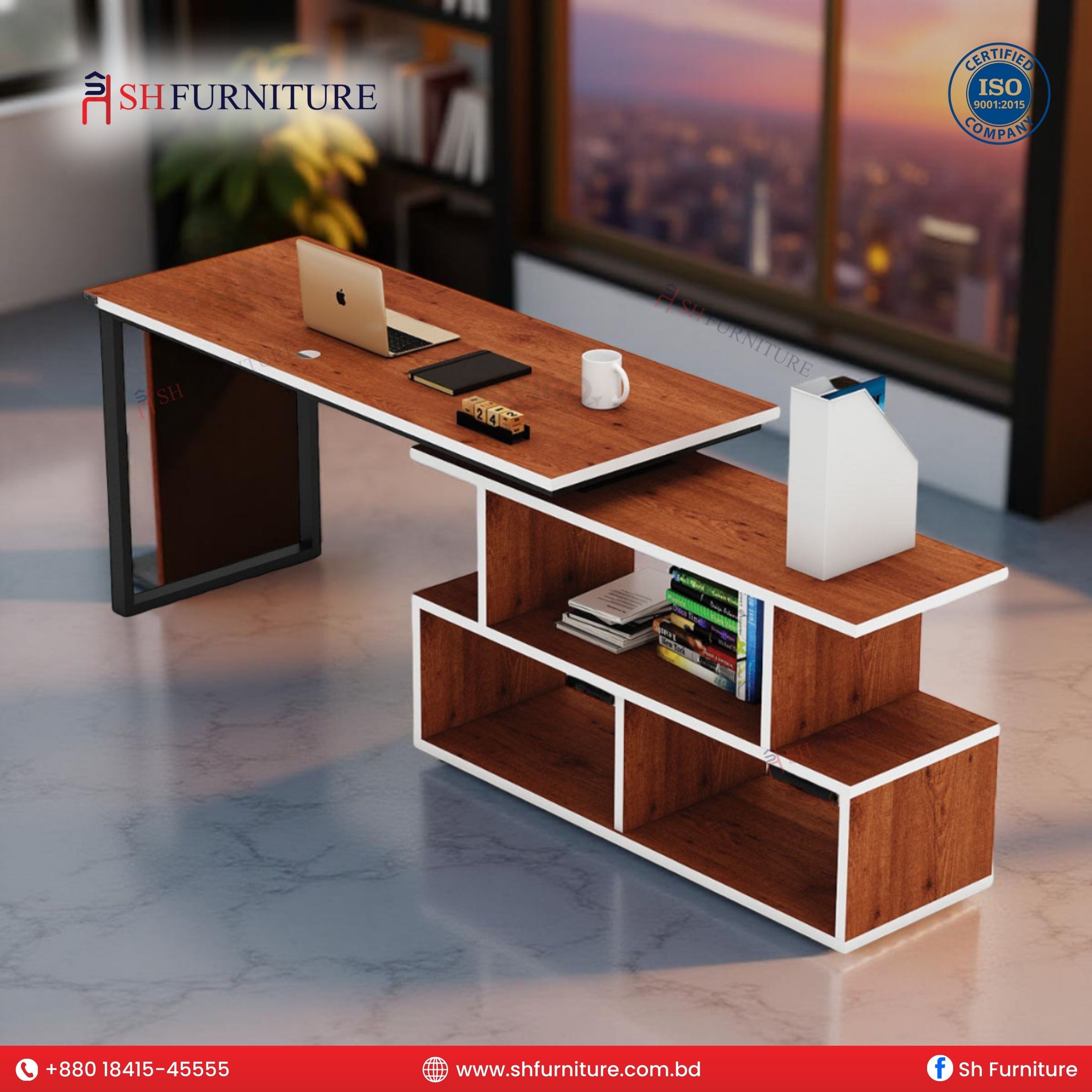SH Furniture – Orbit360 CEO Desk - Image 4