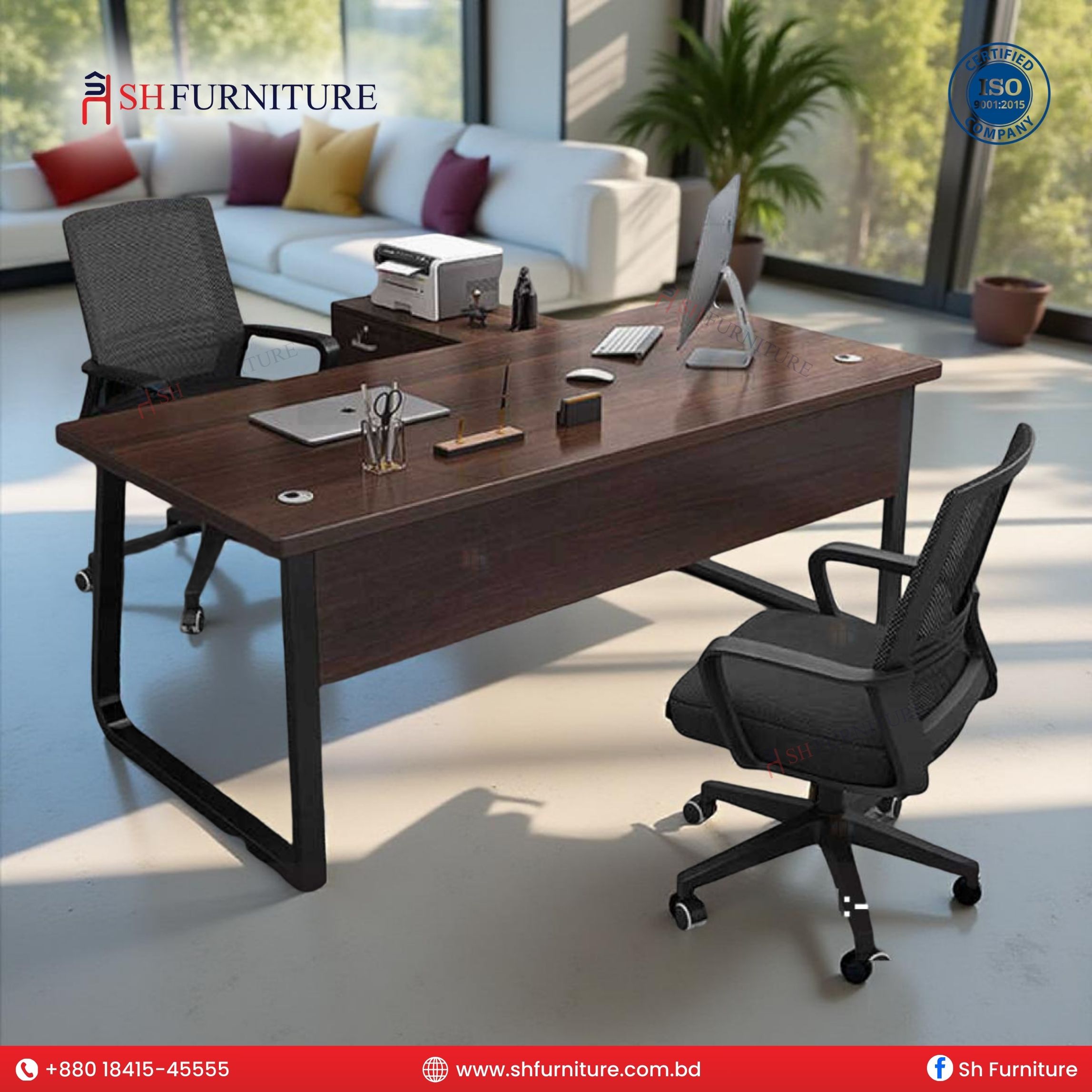 SH Furniture – Elite Vanguard CEO Desk