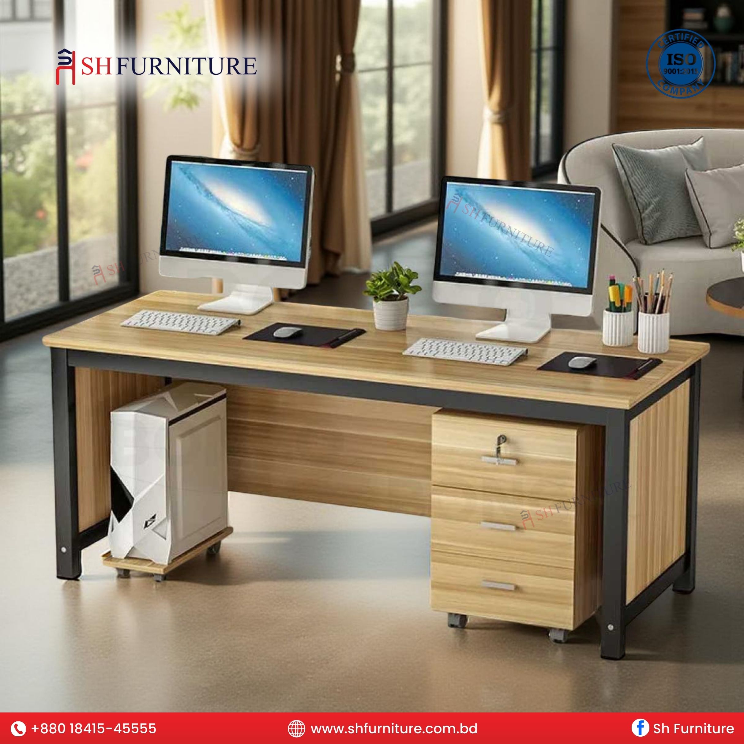 SH Furniture – RegalPro Executive Desk - Image 2