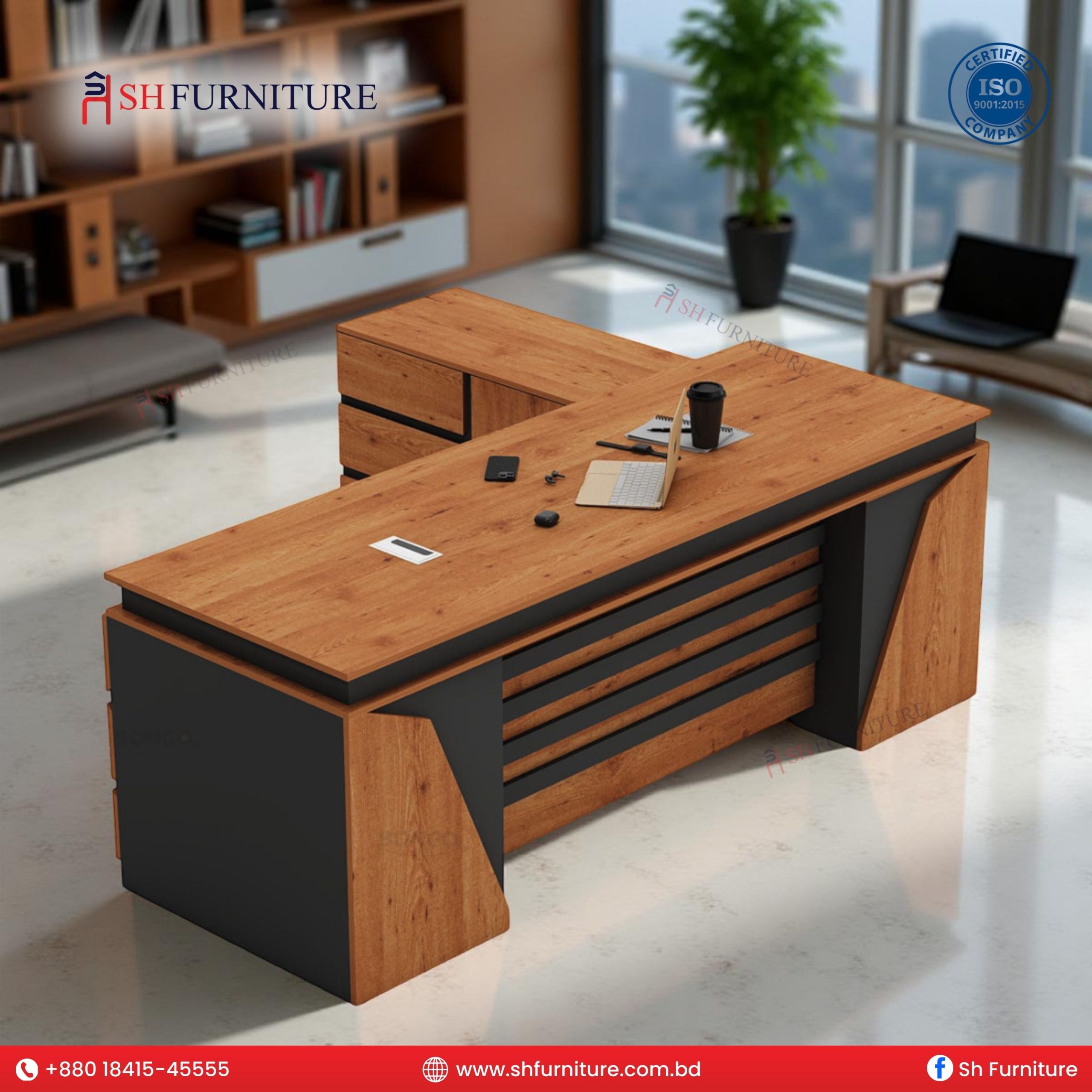SH Furniture – ApexTitan Ceo Table - Image 2