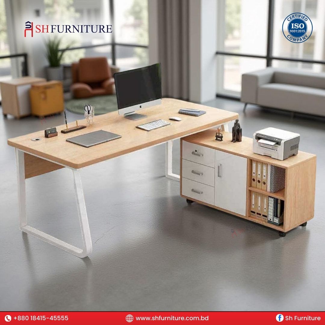 SH Furniture – Elite Vanguard CEO Desk - Image 2