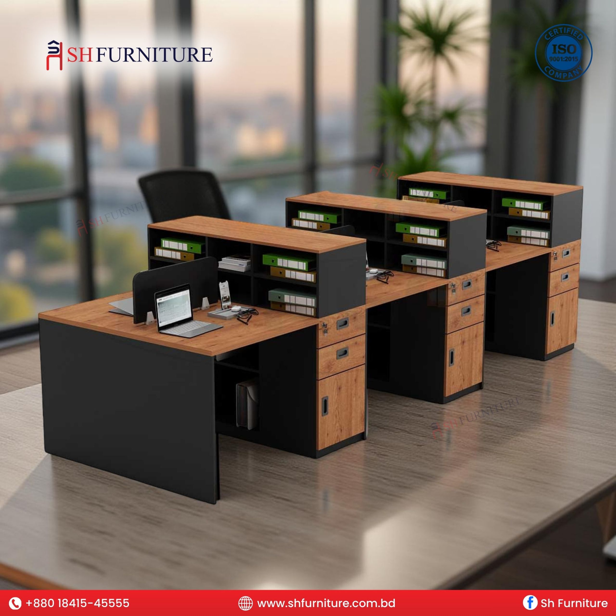 SH Furniture – Vertex Workstation - Image 2